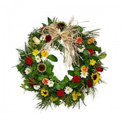 The rustic wreath